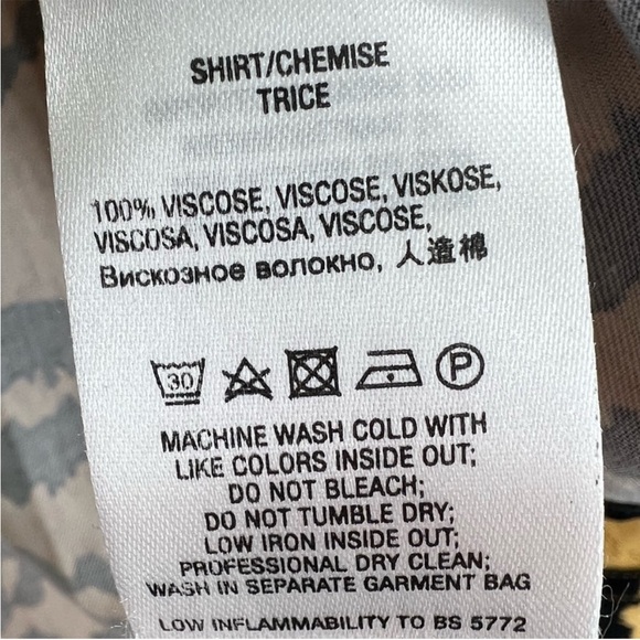 Essentiel Antwerp Trice Button Down Shirt size 6 - Picture 7 of 10